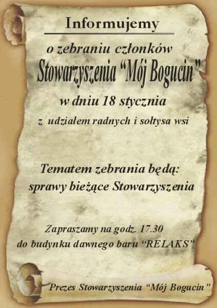 zaproszenie